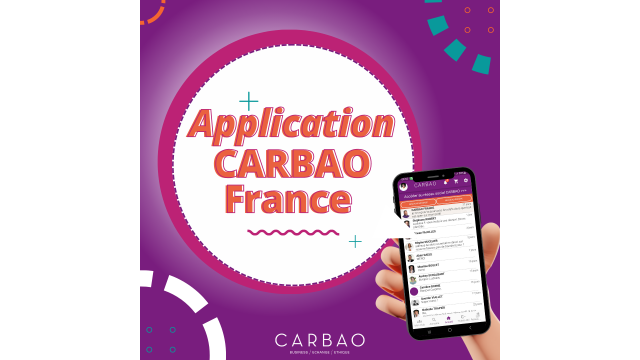 Nouveauté : Application CARBAO
